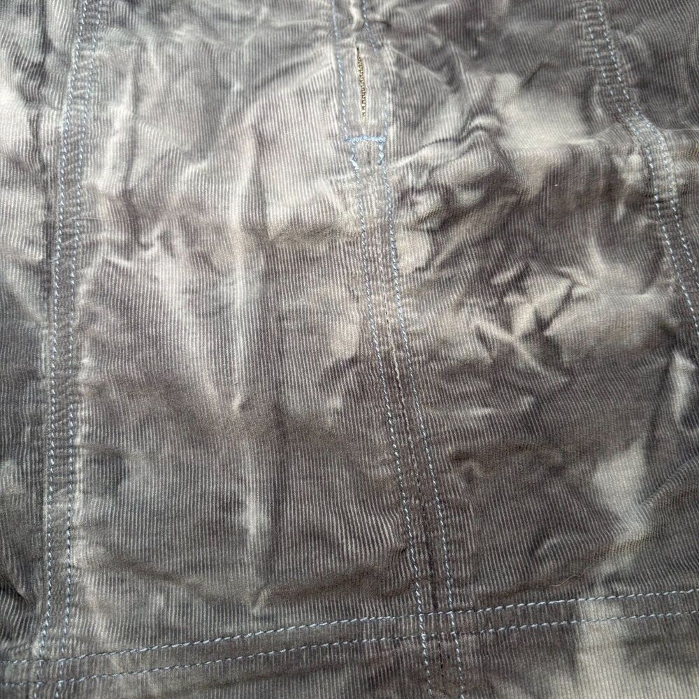 Free People Modern Femme Corduroy Mini Skirt - Charcoal Grey - Size 4 - Picture 4 of 8